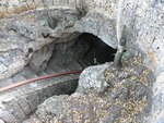 Ausflug Santo Domingo  Eingang zu der Grotte Los Tre Ojos bei Santo Domingo Pflanzan (DOM).